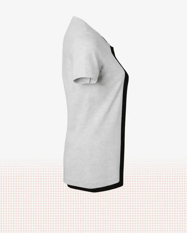Venice T-shirt w — Gråmelerad