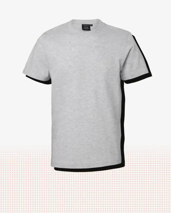 Kings T-shirt — Gråmelerad