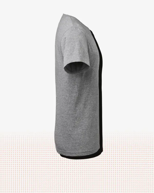 Basic T-shirt — Gråmelerad