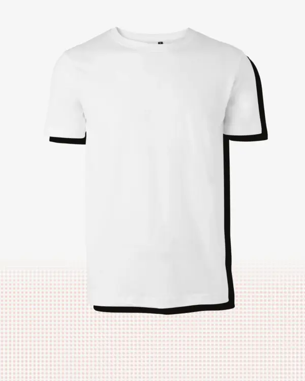Basic T-shirt — Vit