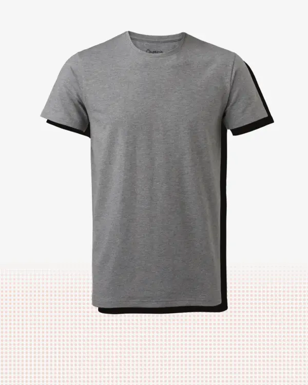Norman T-shirt — Gråmelerad