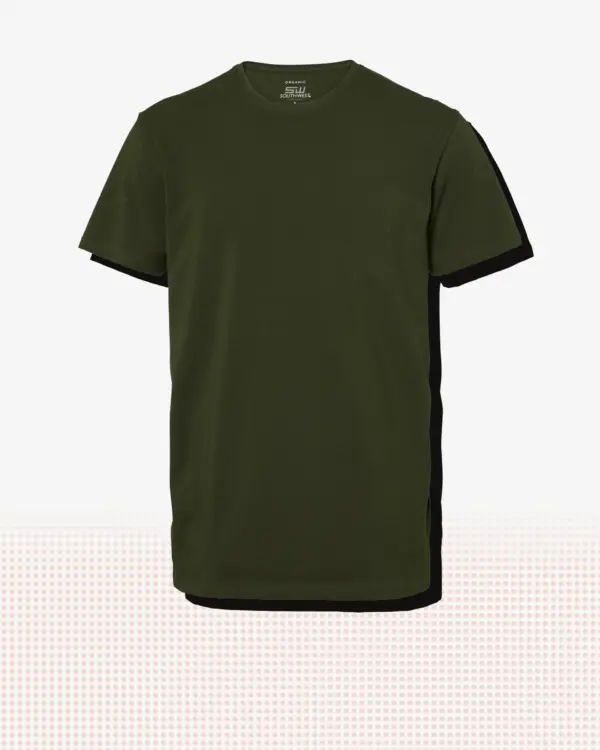 Norman T-shirt — Mörk oliv