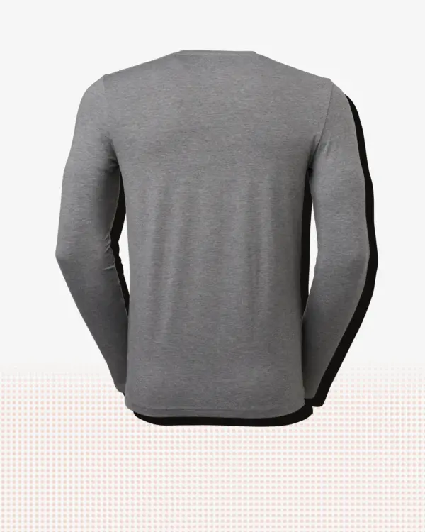 Leo T-shirt — Gråmelerad