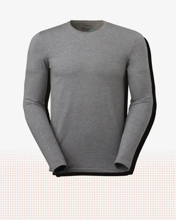 Leo T-shirt — Gråmelerad