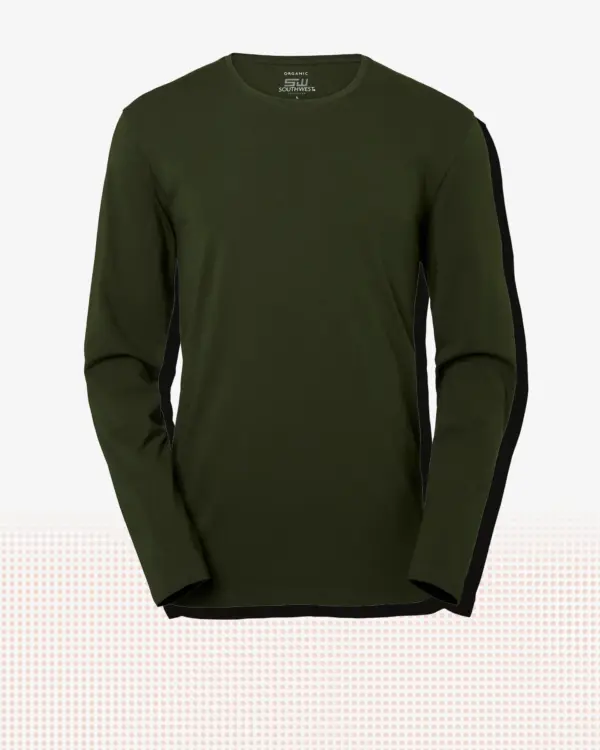 Leo T-shirt — Mörk oliv