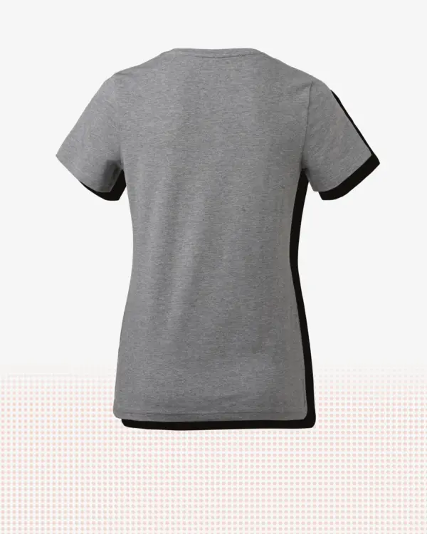 Nora T-shirt w — Gråmelerad