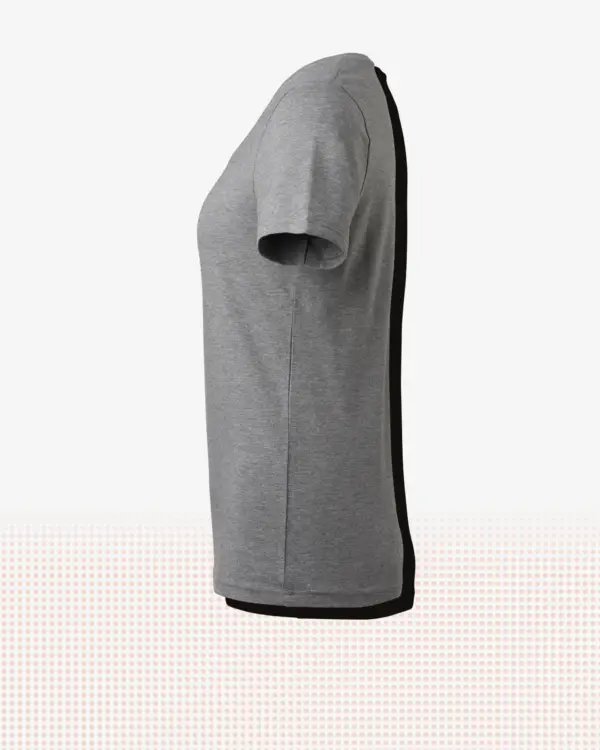Nora T-shirt w — Gråmelerad