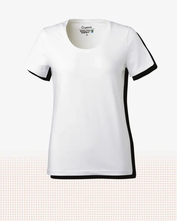 Nora T-shirt w — Vit