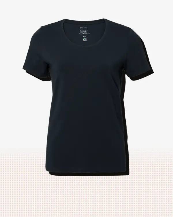 Nora T-shirt w — Marinblå
