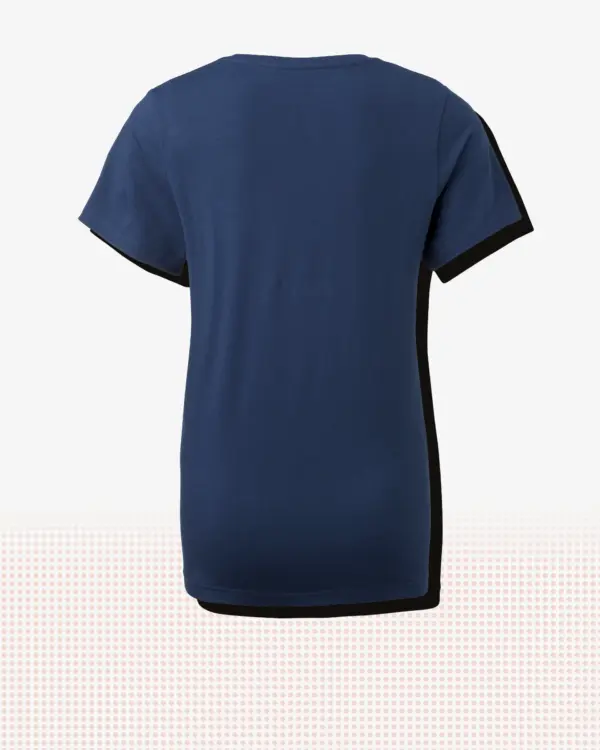 Nora T-shirt w — Indigo