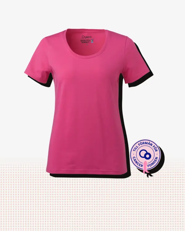 Nora T-shirt w — Cerise