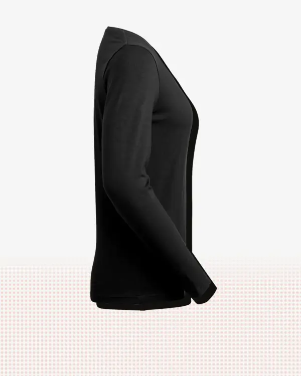 Lily T-shirt w — Svart