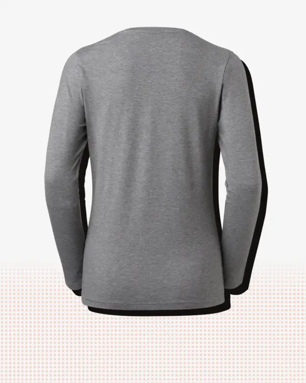Lily T-shirt w — Gråmelerad