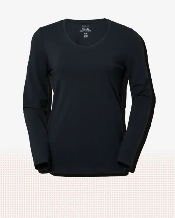 Lily T-shirt w — Marinblå
