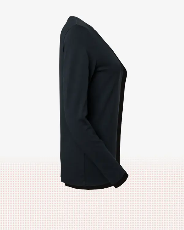 Lily T-shirt w — Marinblå