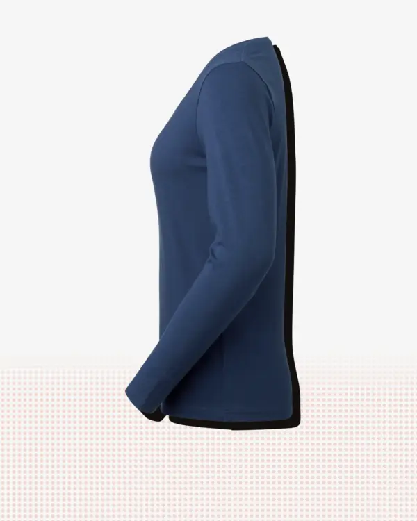 Lily T-shirt w — Indigo