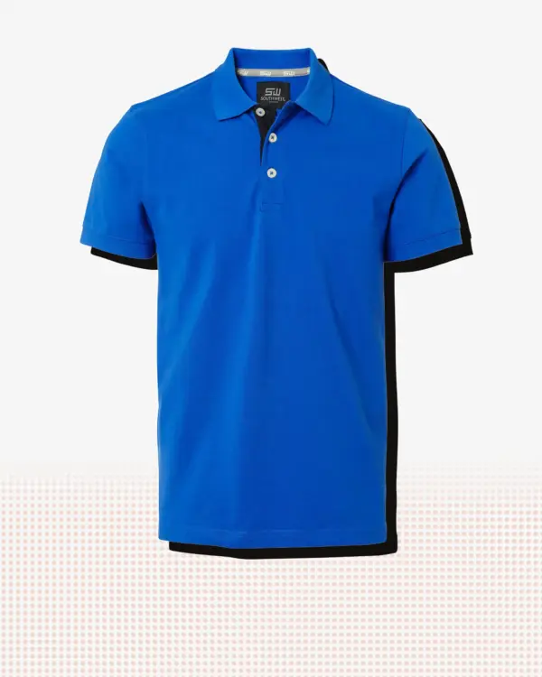 Morris Polo — Koboltblå