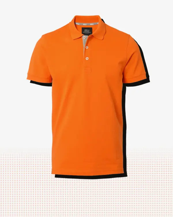 Morris Polo — Mörk orange