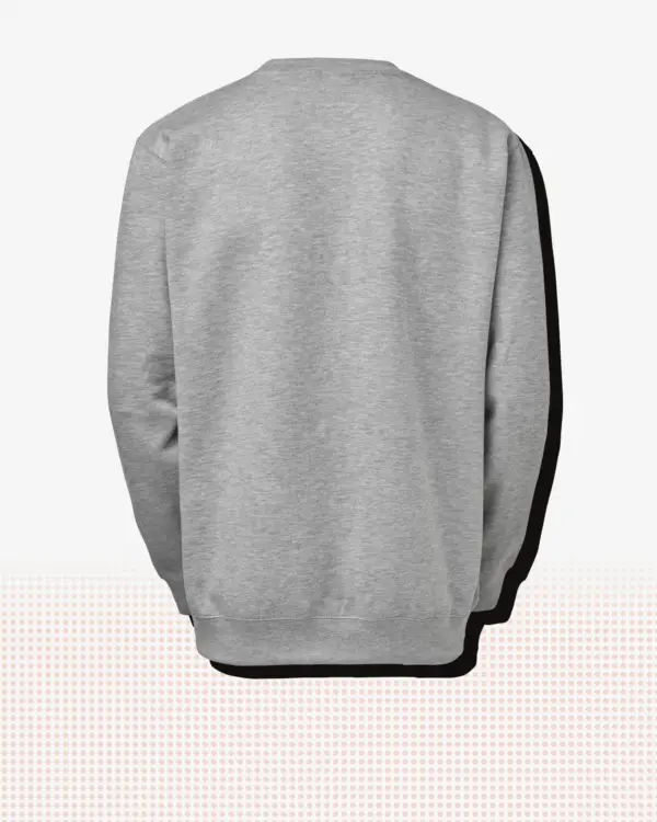 Basic Sweat — Gråmelerad