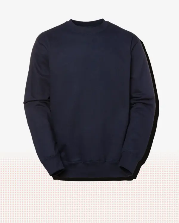 Basic Sweat — Marinblå