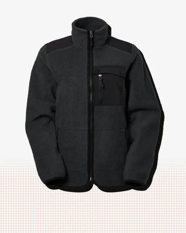 Polly Fleece w — Mörkgrå