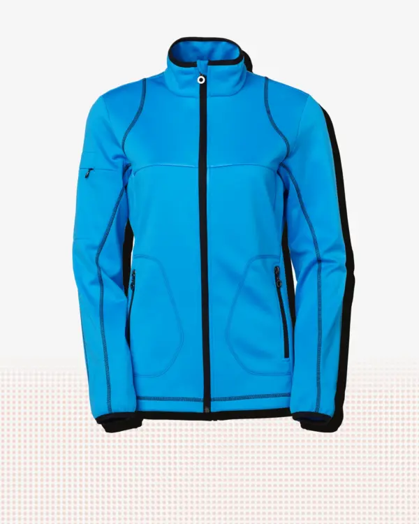 Somers Fleece w — Klarblå
