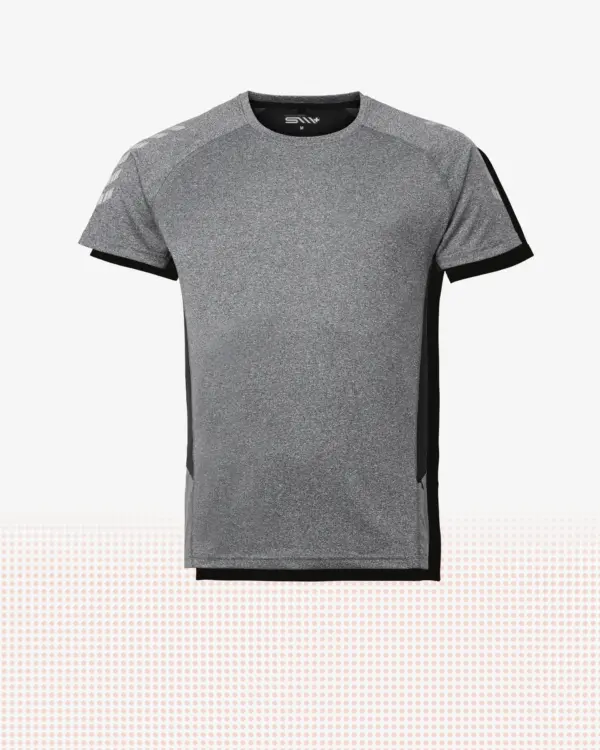 Ted T-shirt — Gråmelerad