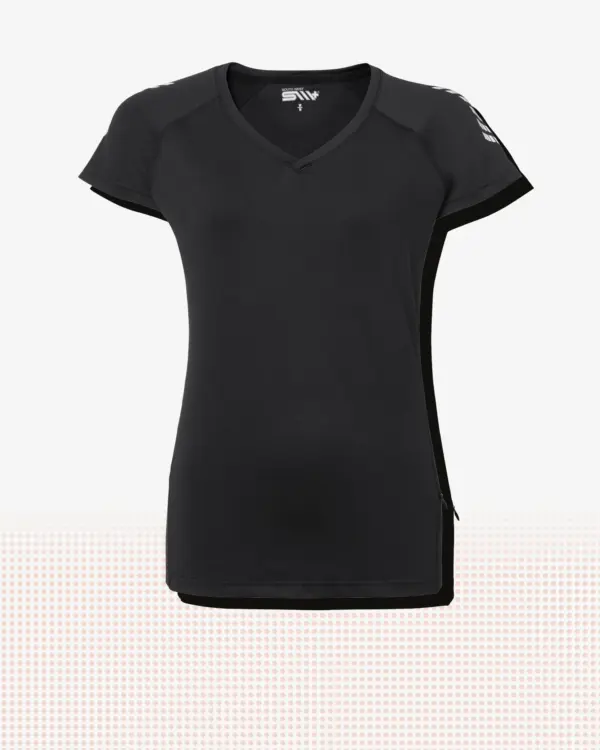 Tea T-shirt w — Svart