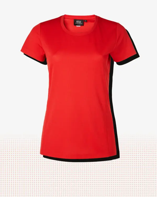 Roz T-shirt w — Röd