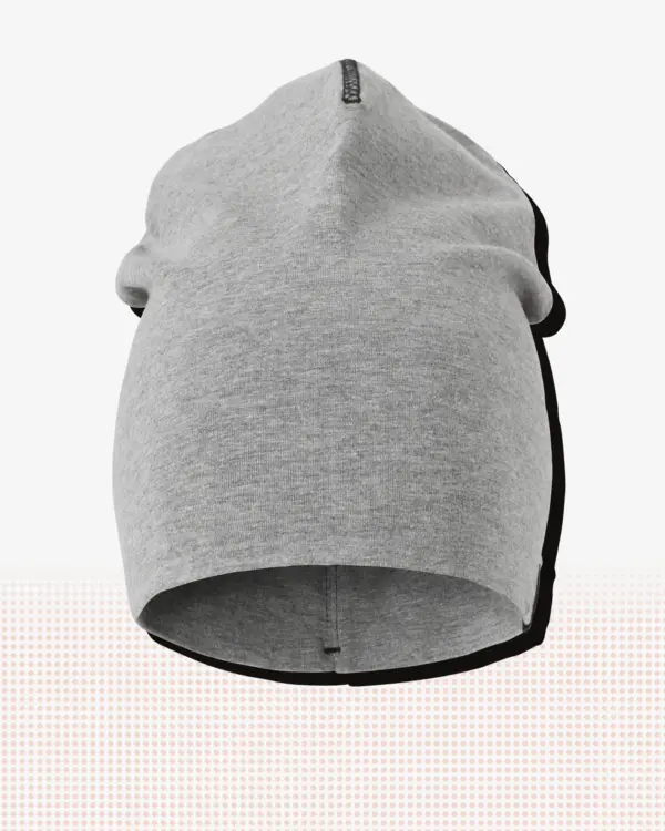 Beanie — Gråmelerad