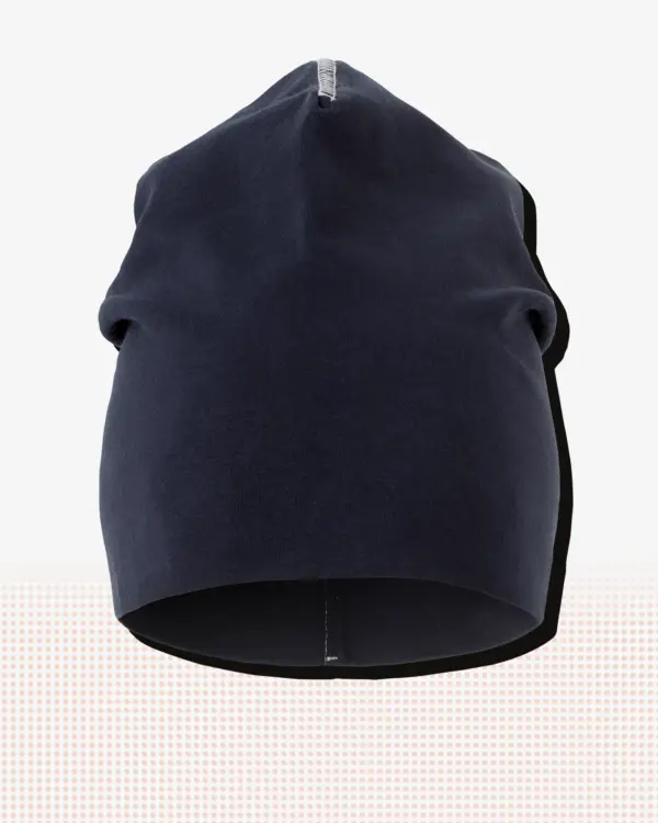Beanie — Marinblå