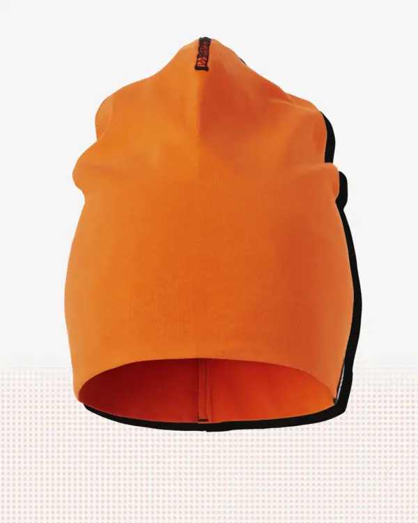 Beanie — Mörk orange
