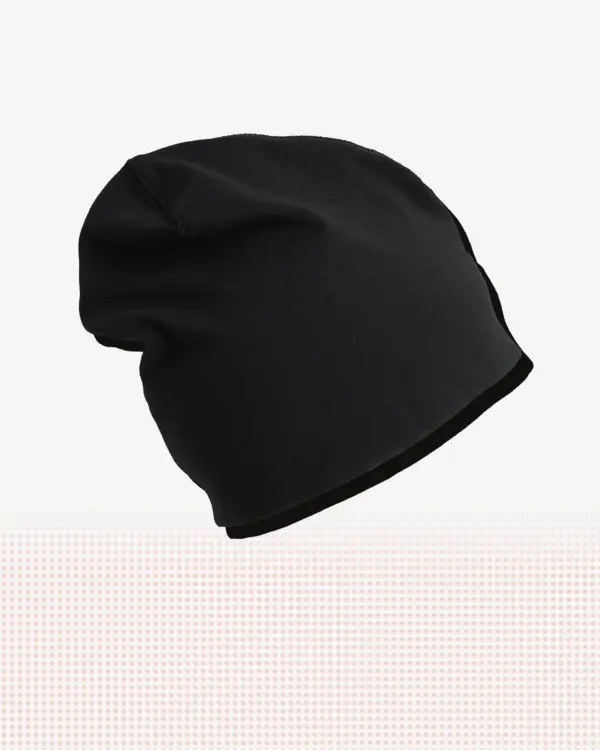 Beanie Low — Svart