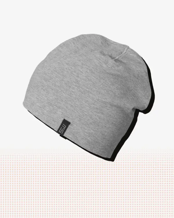 Beanie Low — Gråmelerad
