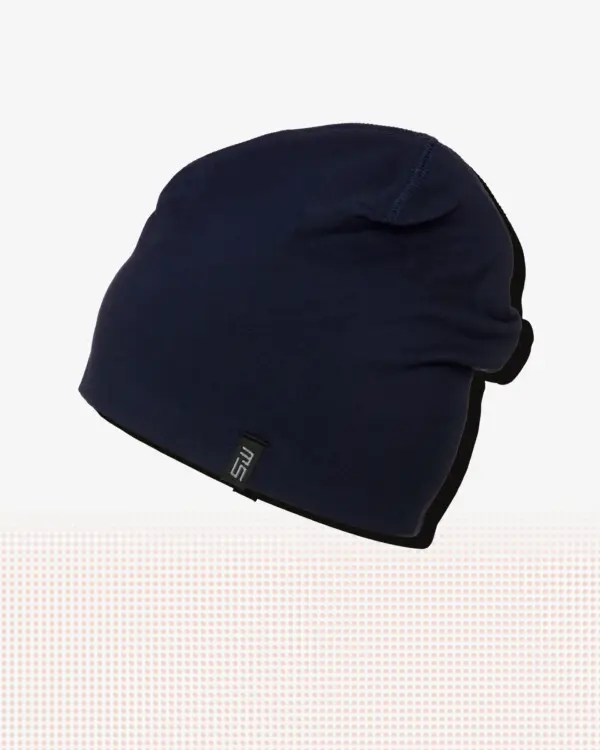 Beanie Low — Marinblå