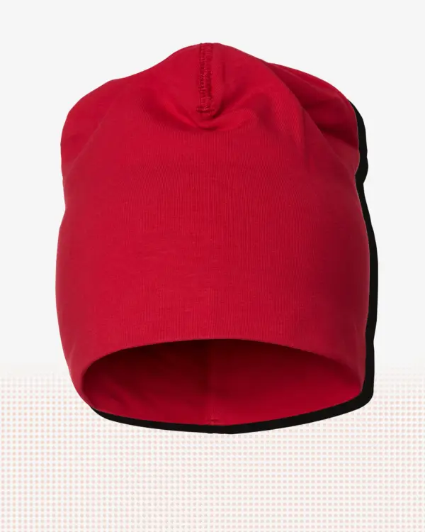 Beanie Low — Röd