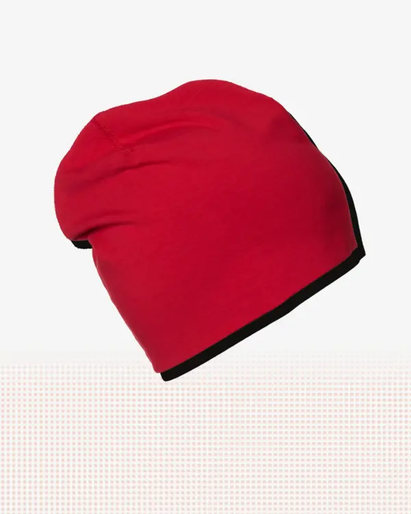Beanie Low — Röd