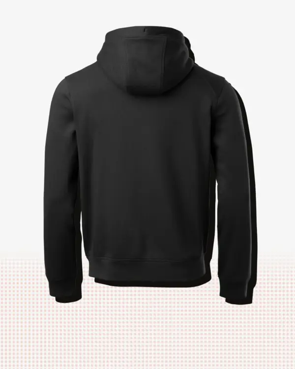 Gavin Zip Hood — Svart