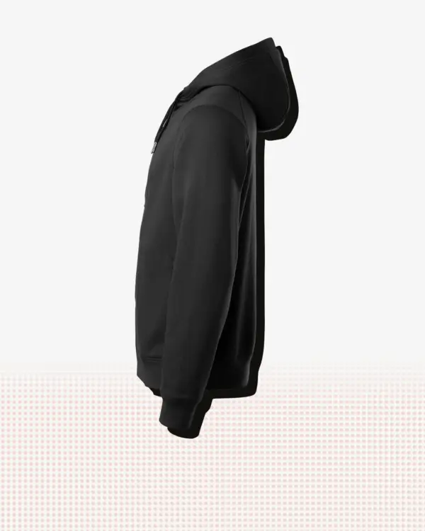 Gavin Zip Hood — Svart