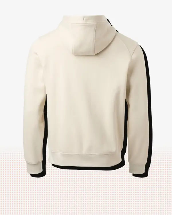 Gavin Zip Hood — Ljus sand