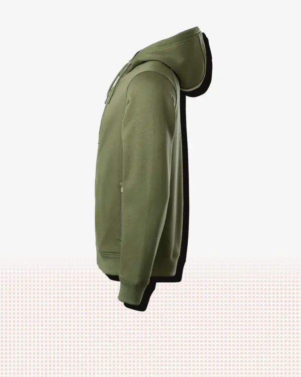 Gavin Zip Hood — Oliv