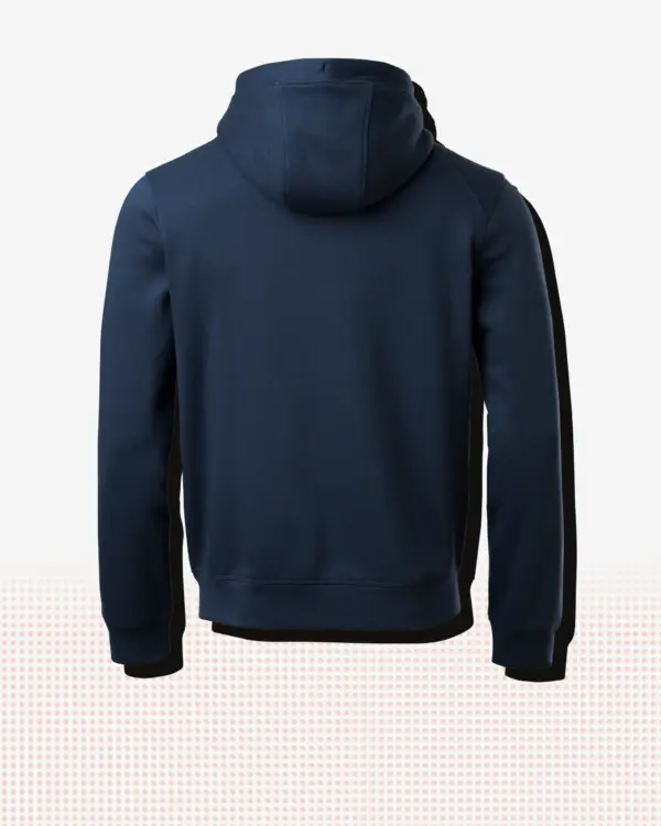 Gavin Zip Hood — Marinblå
