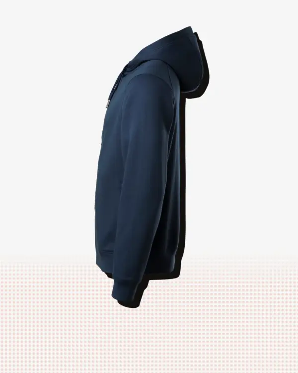 Gavin Zip Hood — Marinblå