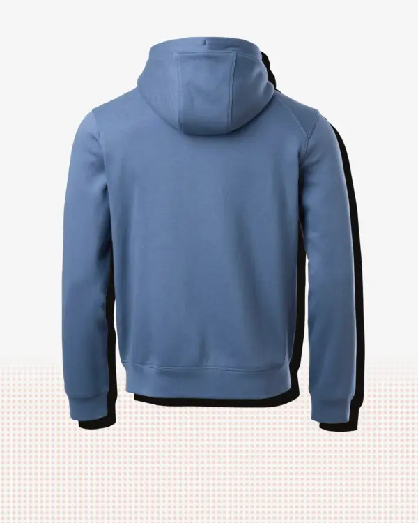 Gavin Zip Hood — Mellanblå