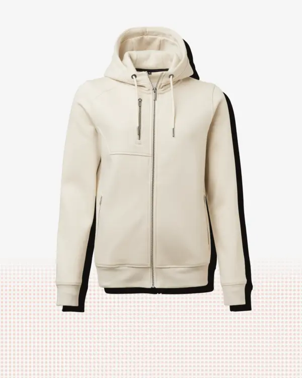 Geila Zip Hood w — Ljus sand