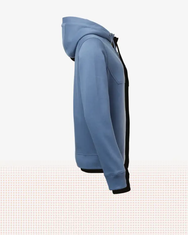 Geila Zip Hood w — Mellanblå